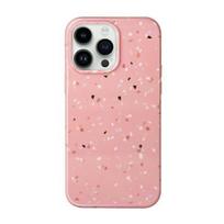 uniq coehl Terrazzo iPhone 14 Pro Max 6.7" Coral Pink Case