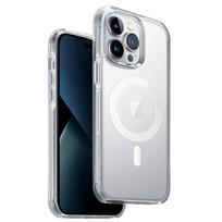 uniq combat iPhone 14 Pro 6.1" Magclick Charging clear/dove satin clear case