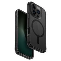 uniq combat iPhone 16 Pro Max 6.9" Magclick Charging Case, black/carbon black