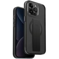 uniq heldro Mag iPhone 15 Pro Max 6.7" Magclick Charging Case, black/vapour smoke