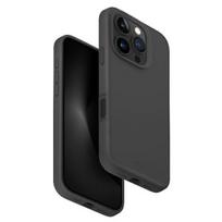 uniq lino Hue iPhone 16 Pro Max 6.9" Magclick Charging case, charcoal grey