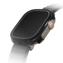 uniq Valencia case for Apple Watch Ultra/Ultra 2 49mm in black/midnight black