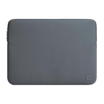 uniq neoprene laptop sleeve, 16", Cyprus, water-resistant, onyx