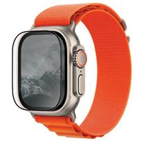 uniq Optix Vivid Apple Watch Ultra 49mm Clear Tempered Glass Screen Protector with Applicator - 49MM-VIVIDCLEAR