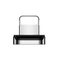USAMS Magnetic adapter, Lightning, bulk, silver/silver, SJ325LNTA