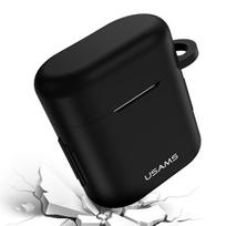 USAMS Protective case for FreeBuds 2 Pro, black silicone/black, BH501FBUS01 (US-BH501)