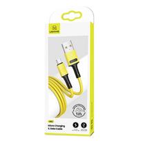 USAMS Micro USB cable 2A Fast Charge 1m yellow/yellow SJ435USB03 (US-SJ435)