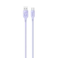 USAMS USB-C Cable 6A 1.2m Display Port Fast Charging Lithe Series purple/purple SJ568USB03 (US-SJ568)