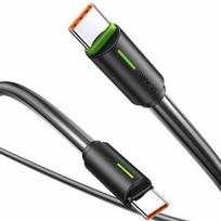 USAMS USB-C to USB-C cable, 1m, SJ734, 60W, black/black, YU Series, SJ734USB01 (US-SJ734)