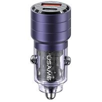 USAMS Nice. self. C36 USB+USB-C 95W Fast Charge purple CC176CC02 (US-CC176)