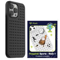 Pinit Dynamic Case Set + Sports Pin iPhone 14 Pro 6.1" black/black pattern 1