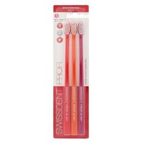 Dantų šepetėlis Swissdent Profi Whitening Soft Trio 3 vnt.