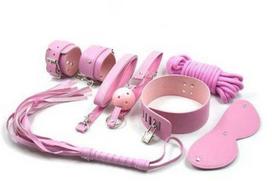 Toyz4Lovers Rožinė komplektas priedai bdsm krępowanie wiązanie