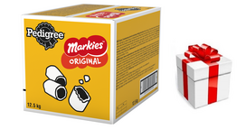 PEDIGREE Markies 12,5kg - traškūs sausainiai šunims + STAIGMENA ŠUNUI