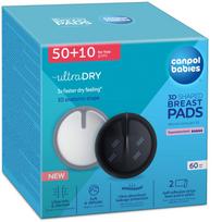 Canpol babies 3D Shaped Breast Pads Postpartum Pads vienkartiniai liemenėlės įklotai 60 vnt.