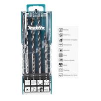 Universalių TCT grąžtų rinkinys su tiesiu kotu Makita E-15855, 8vnt. 3-10 mm