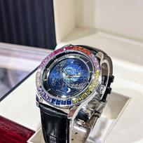 Starry Sky Color Diamond Fully Automatic Mechanical Watch Men's Waterproof Luminous Personalized Fashion Men's Watch Trendy