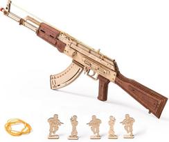 3D Medinis mechaninis konstruktorius GINKLAS AK-47