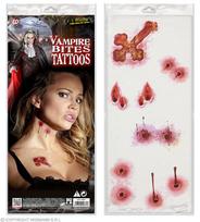 Laikinos tatuiruotės Vampire Bites, 6 vnt.