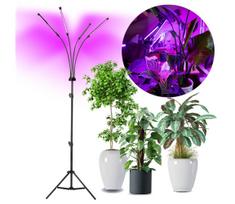 LED pritemdomas toršeras augalams auginti VITARO 4xLED/7,5W/230V juoda