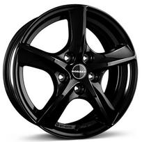 Ratlankis BORBET R15x5.5 5x112 ET 46 CB 66 (Black Glossy) (500 KG kg)