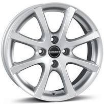 Ratlankis BORBET R15x6.5 4x108 ET 20 CB 65 (Crystal Silver) (615 KG kg)
