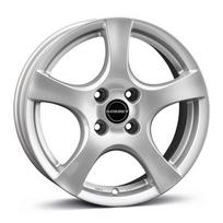 Ratlankis BORBET R16x6.5 4x100 ET 45 CB 64 (Brilliant Silver) (590 KG kg)