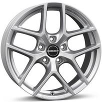 Ratlankis BORBET Y CS R16x6.5 5x114.3 ET 32 CB 72.6 (Crystal Silver) (650 kg)