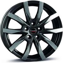 Ratlankis BORBET R16x6 5x130 ET 68 CB 78 (Mistral Anthracite Glossy Polished) (1400 KG kg)