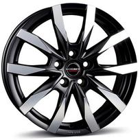 Ratlankis BORBET R16x6.5 5x160 ET 60 CB 65 (Black Polished Matt) (1200 KG kg)