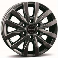Ratlankis BORBET R16x6.5 6x130 ET 54 CB 84 (Mistral Anthracite Glossy) (1350 KG kg)