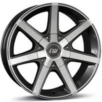 Ratlankis BORBET R16x7 5x130 ET 38 CB 84 (Mistral Anthracite Glossy Polished) (850 KG kg)