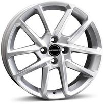 Ratlankis BORBET R17x7 4x100 ET 47 CB 64 (Crystal Silver) (580 KG kg)