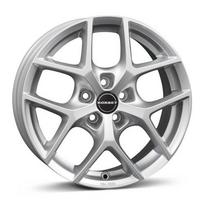 Ratlankis BORBET R17x7 5x108 ET 42 CB 72 (Crystal Silver) (650 KG kg)