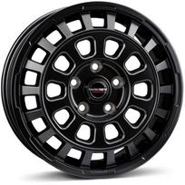 Ratlankis BORBET R17x7 5x120 ET 55 CB 65 (Black Matt) (1215 KG kg)