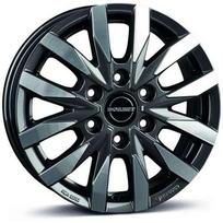 Ratlankis BORBET R18x7.5 6x139 ET 35 CB 100 (Mistral Anthracite Glossy Polished) (1200 KG kg)