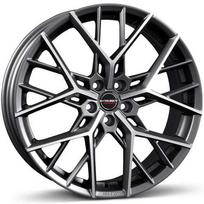 Ratlankis BORBET BY TPM R18x8 5x112 ET 40 CB 66.6 (Titan Polished Matt) (740 kg)