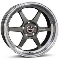 Ratlankis BORBET R18x8.5 5x114 ET 20 CB 72 (Graphite Rim Polished) (600 KG kg)