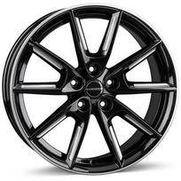 Ratlankis BORBET R18x8 5x114 ET 48 CB 72 (Black Matt Silver Spoke Rim) (690 KG kg)
