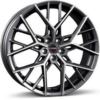 Ratlankis BORBET BY TPM R19x8 5x112 ET 35 CB 66.5 (Titan Polished Matt) (785 kg)