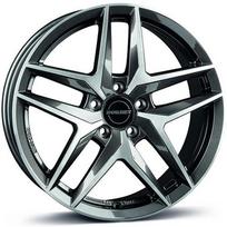 Ratlankis BORBET R19x8 5x112 ET 44 CB 57 (Mistral Anthracite Glossy Polished) (775 KG kg)