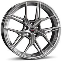 Ratlankis BORBET R20x8 5x114 ET 45 CB 72 (Hyper Black Silver)