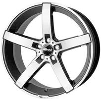 Ratlankis BROCK B35 SMVP R17x7.5 5x114.3 ET 45 CB 72.6 (Matte Black Fully Polished) (715 kg)