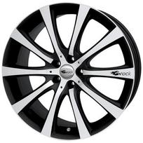 Ratlankis BROCK R18x8 4x108 ET 35 CB 63 (Matte Black Fully Polished)