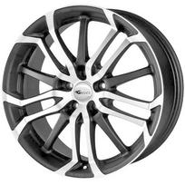 Ratlankis BROCK B26 SMVP R18x8 5x110 ET 35 CB 65.1 (Matte Black Fully Polished) (850 kg)