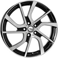 Ratlankis BROCK R19x5 5x112 ET 28 CB 66 (Glossy Black Fully Polished)
