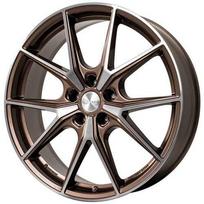 Ratlankis BROCK B40 BCVP R19x8 5x108 ET 45 CB 63.4 (Bronze Copper Voll Poliert) (750 kg)