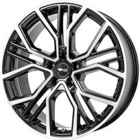Ratlankis BROCK B41 SGVP R20x8.5 5x108 ET 45 CB 63.4 (Black Front Polished) (960 kg)