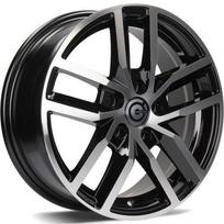 Ratlankis CARBONADO R15x6 5x100 ET 38 CB 57 (Black Front Polished) (540 KG kg)