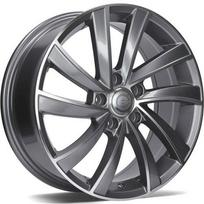 Ratlankis CARBONADO R16x6.5 5x112 ET 43 CB 57 (Anthracite Front Polished) (700 KG kg)